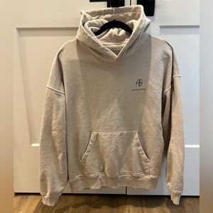Anine Bing Aiden Monogram Hoodie